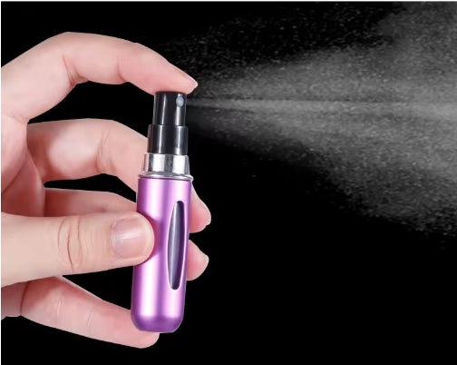 Bouteille de parfum rechargeable portable